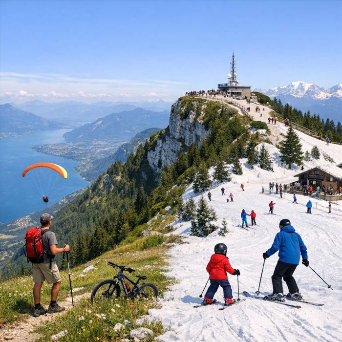 Mont Revard : activités toute l’année entre nature et panorama