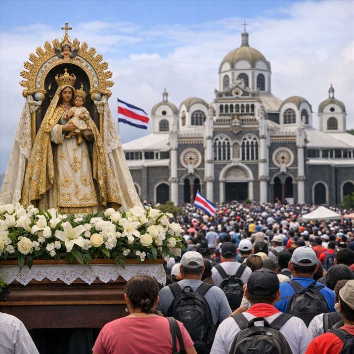 Fête de la Virgen de los Ángeles : histoire, foi et romería