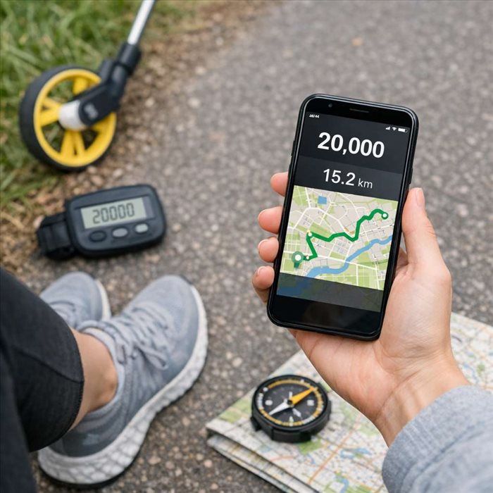 Comment convertir 20 000 pas en kilomètres ? Guide pratique