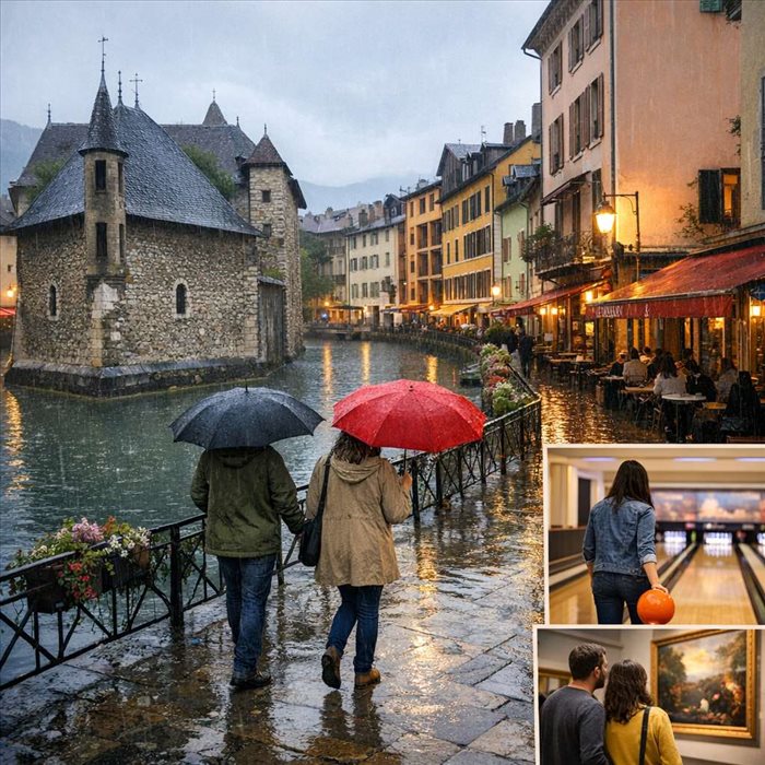 Où sortir à Annecy quand il pleut ? 10 idées à tester