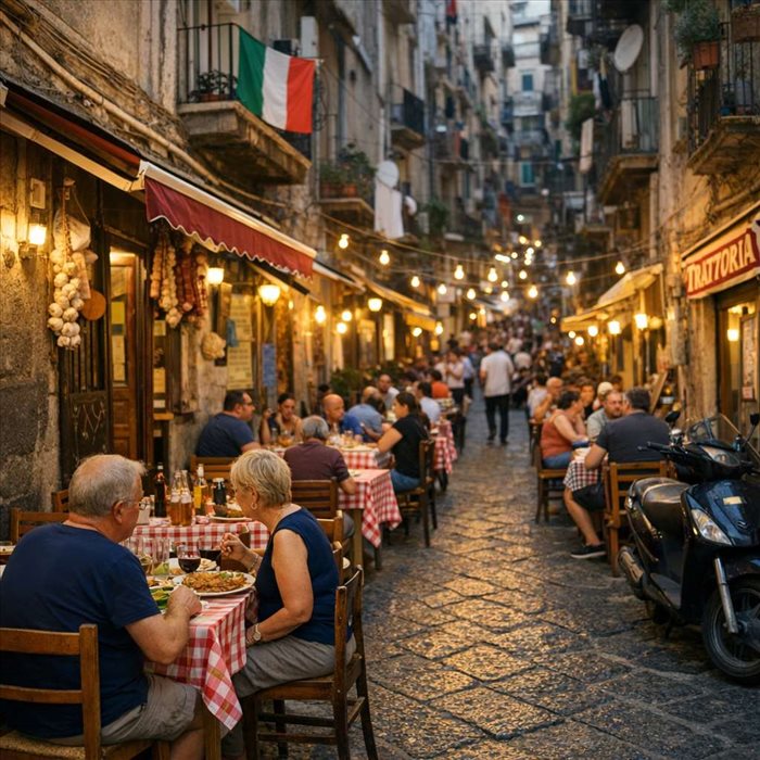 Quartieri Spagnoli à Naples : les meilleurs restaurants à découvrir
