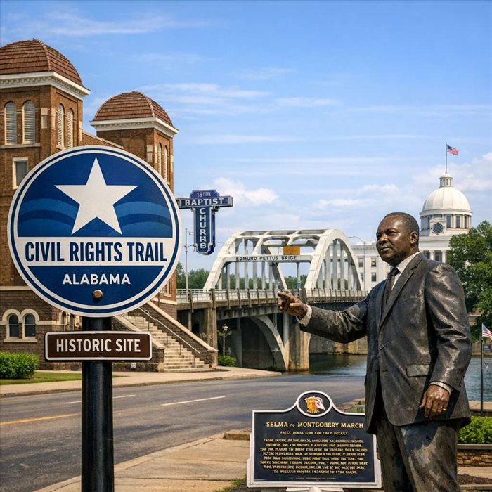 Que voir sur le Civil Rights Trail en Alabama ? Guide complet