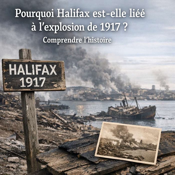 Pourquoi Halifax est liée à l’explosion de 1917 ? | Histoire