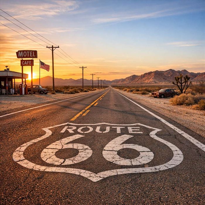 Pourquoi la Route 66 est célèbre aux États-Unis ?