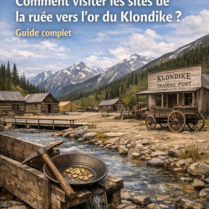 Visiter les sites de la ruée vers l’or du Klondike : guide