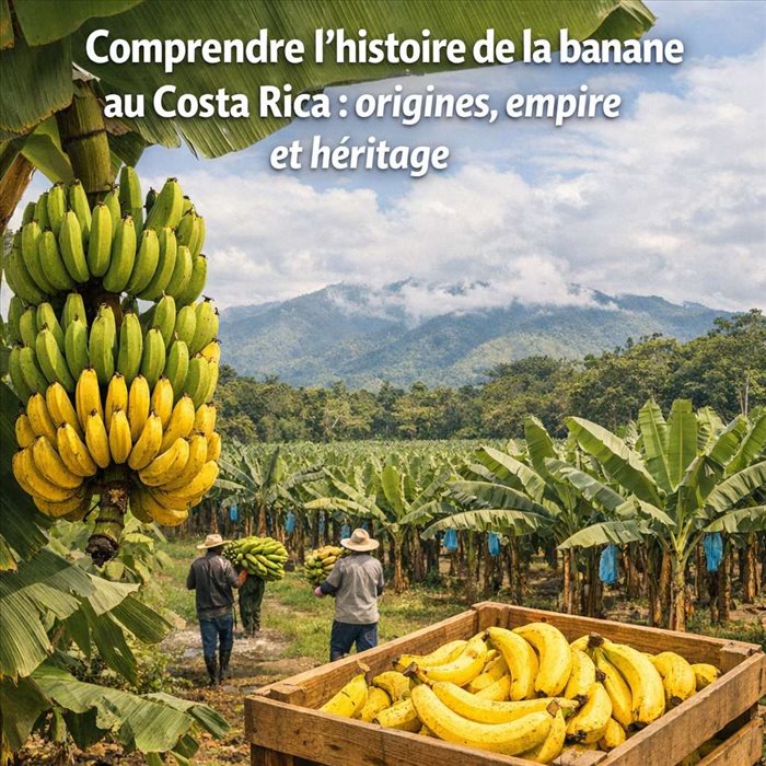 Histoire de la banane au Costa Rica : origines et héritage