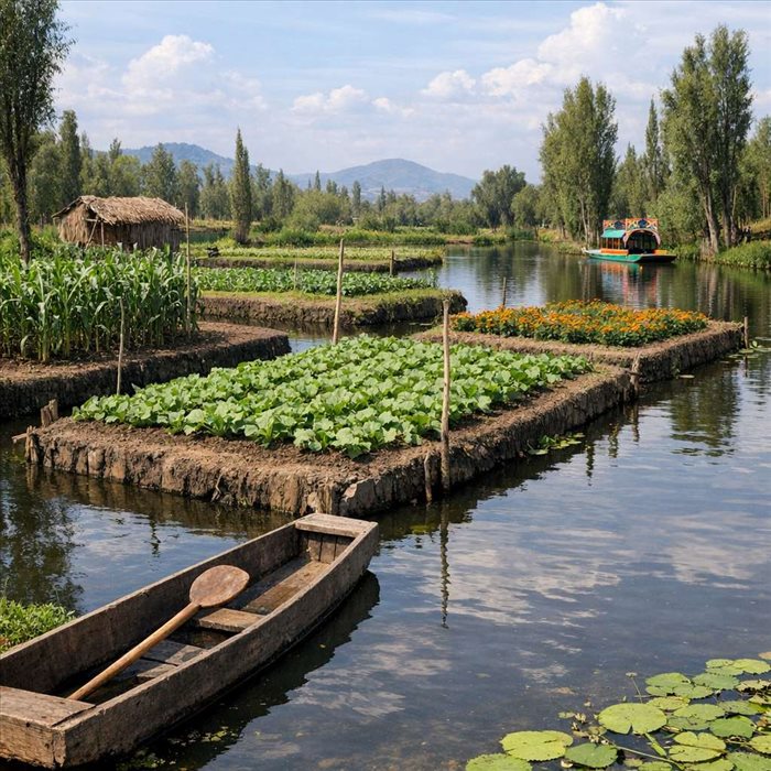 Chinampas à Xochimilco : comprendre ce système agricole unique