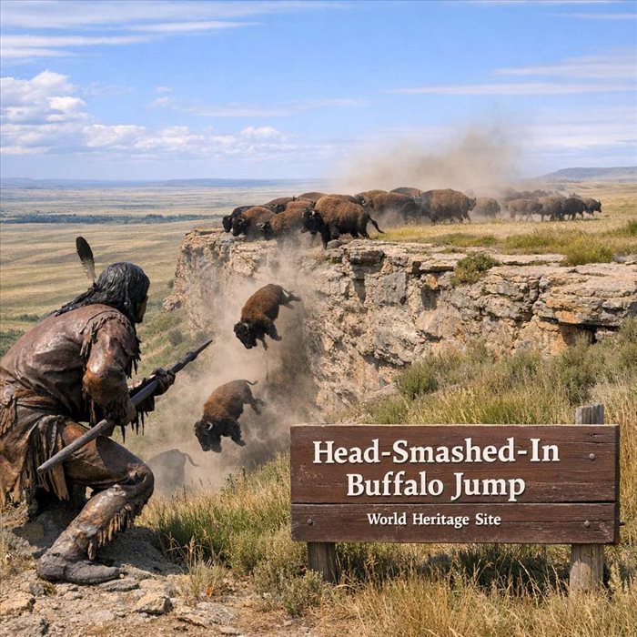 Head-Smashed-In Buffalo Jump : un site historique majeur du Canada